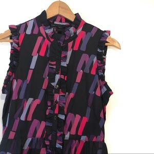 Marc by Marc Jacobs Silk Cotton Ruffle Dress